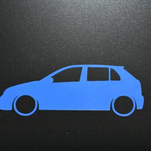 MK1 SKODA FABIA VRS Vinyl Car Window Sticker Transfer Decal